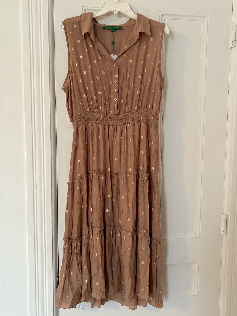 NWT Alex & Parker XL Shirtwaist Dress  Soft Flowy